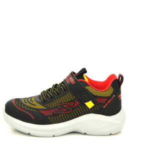 Π 403861 SKECHERS  ΜΑΥΡΟ- ΚΟΚΚΙΝΟ - ΛΑΔΙ - Image 3