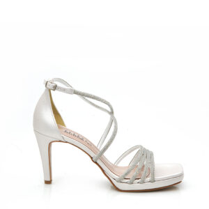 Γ  77191 ΠΕΡΛΕ STRASS GOULIS SHOES - Image 3