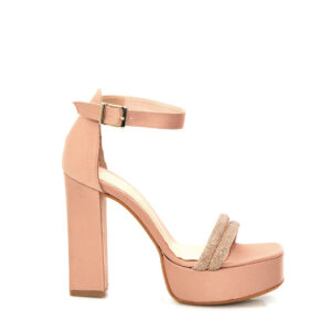 Γ 1420 NOUDE ΣΑΤΕΝ STRASS  GOULIS SHOES - Image 4