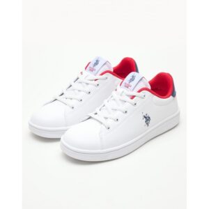 Π U.S. Polo Assn TRACE001 WHITE (Νο35-39) - Image 4