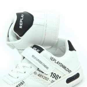 Π 43 REPLAY WHITE/BLACK - Image 3