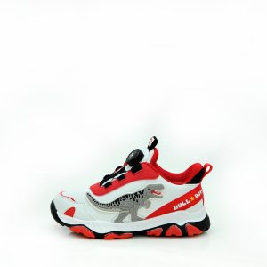 Π 4556 BULL-BOYS T-REX BIANCO /ROSSO - Image 3