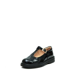 Π 24-380 ΜΑΥΡΟ ΣΠΑΣΤΟ ΛΟΥΣΤΡΙΝΙ GOULIS SHOES - Image 4