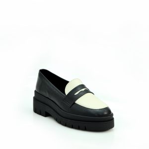 Γ 517 BLACK OFFWHITE GOULIS SHOES - Image 5