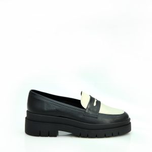 Γ 517 BLACK OFFWHITE GOULIS SHOES - Image 4