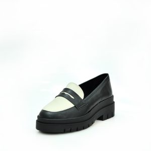 Γ 517 BLACK OFFWHITE GOULIS SHOES