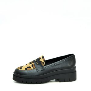 Γ 517 BLACK LEOPARD GOULIS SHOES - Image 3