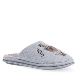Γ X SLIPPERS 101-30-055 ΓΚΡΙ PAREX - Image 3