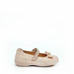 Π 24-505 NUDE GLITTER GOULIS SHOES - Image 5