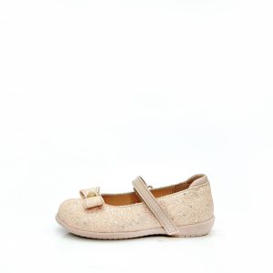 Π 24-505 NUDE GLITTER GOULIS SHOES - Image 3