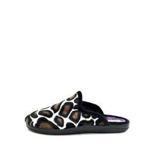 Γ X SLIPPERS 205 BLACK LEOPAR - Image 3