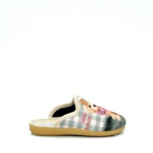 Γ X SLIPPERS 213  ΓΚΡΙ-ΡΟΖ - Image 5