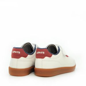Π Levis JAKSON 0020 OFF WHITE BLUE RED (No 28-35) - Image 3