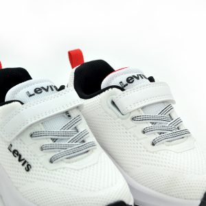 Π Levis HUDSON 0023WHITE BLACK RED (No 22-27) - Image 3
