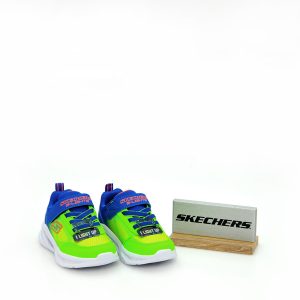 Π 401495 SKECHERS BLUE /LIME (ΦΩΤΑΚΙΑ) 28-35 - Image 6