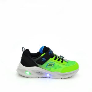 Π 401495 SKECHERS BLUE /LIME (ΦΩΤΑΚΙΑ) 28-35 - Image 4