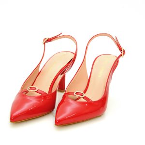 Γ 705 ΚΟΚΚΙΝΟ ΛΟΥΣΤΡΙΝΙ GOULIS SHOES - Image 3