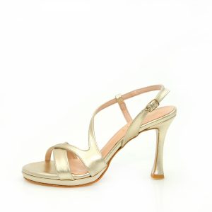 Γ 71774 ΧΡΥΣΟ ΜΕΤΑΛΙΚΟ GOULIS SHOES