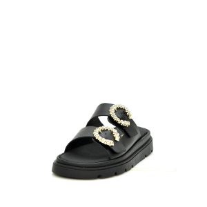 Γ 25-718 ΜΑΥΡΟ ΔΕΡΜΑ ΣΤΡΑΣ GOULIS SHOES - Image 3