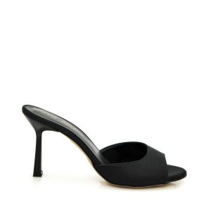 Γ 620 ΜΑΥΡΟ ΣΑΤΕΝ GOULIS SHOES - Image 4