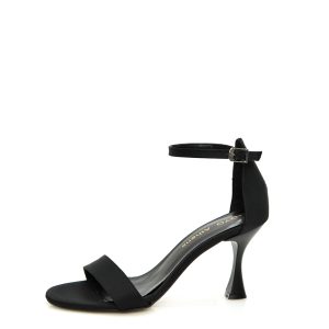 Γ 623 ΜΑΥΡΟ ΣΑΤΕΝ GOULIS SHOES - Image 1
