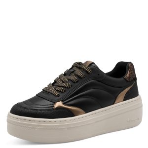 Γ Tamaris 1-23756-45-075 BLACK/BRONCE