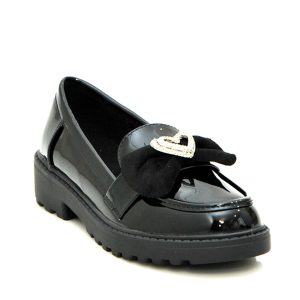 Π 12255 BLACK PATENT GOULIS SHOES (Νο 31-36) - Image 5