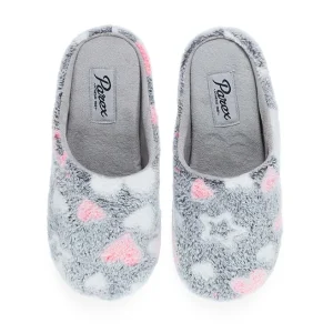 Γ Χ 101-32-046 PAREX  SLIPPERS ΓΚΡΙ