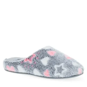 Γ Χ 101-32-046 PAREX  SLIPPERS ΓΚΡΙ - Image 4