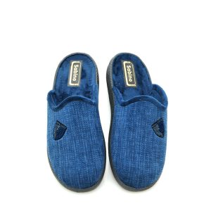 Α X25-1 NAVY SLIPPERS  GOULIS