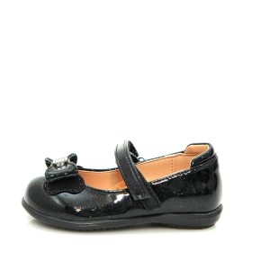 Π 25-502 ΜΑΥΡΟ ΛΟΥΣΤΡΙΝΙ ΓΚΛΙΤΕΡ GOULIS SHOES