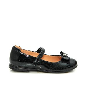 Π 25-02 ΜΑΥΡΟ ΛΟΥΣΤΡΙΝΙ ΓΚΛΙΤΕΡ GOULIS SHOES - Image 4