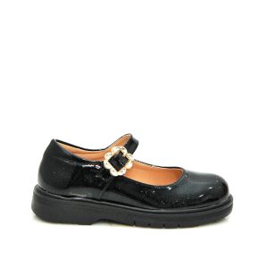 Π 25-85 ΜΑΥΡΟ ΛΟΥΣΤΡΙΝΙ ΓΚΛΙΤΕΡ GOULIS SHOES - Image 4