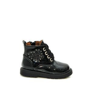 Π 25-5148 ΜΑΥΡΟ ΛΟΥΣΤΡΙΝΙ ΓΚΛΙΤΕΡ GOULIS SHOES - Image 4