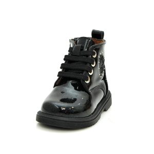 Π 25-5148 ΜΑΥΡΟ ΛΟΥΣΤΡΙΝΙ ΓΚΛΙΤΕΡ GOULIS SHOES - Image 3