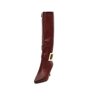 Γ 1178 WINE GOULIS SHOES - Image 3