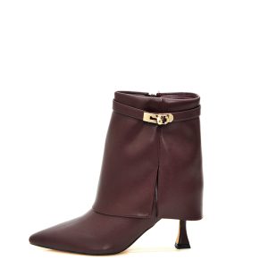 Γ 8830 MAROON GOULIS SHOES - Image 1