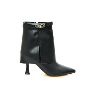 Γ 8830 BLACK GOULIS SHOES - Image 4
