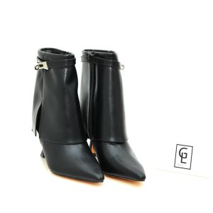 Γ 8830 BLACK GOULIS SHOES - Image 2
