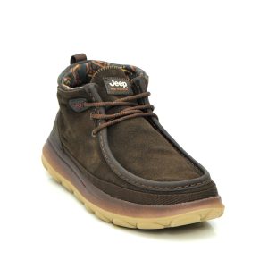 Α 52041 DK BROWN JEEP SHOES - Image 6