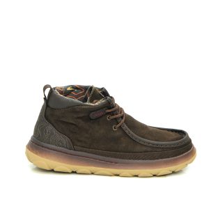 Α 52041 DK BROWN JEEP SHOES - Image 3