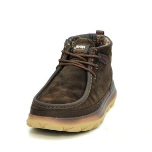 Α 52041 DK BROWN JEEP SHOES - Image 5