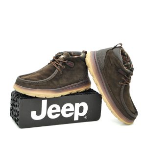 Α 52041 DK BROWN JEEP SHOES