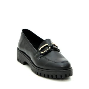 Γ 485 ΜΑΥΡΟ ΜΑΤ  ΔΕΡΜΑ  GOULIS SHOES - Image 5