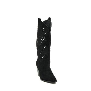 Γ 831 BLACK GOULIS SHOES - Image 5