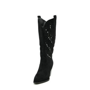 Γ 831 BLACK GOULIS SHOES - Image 3