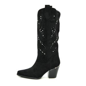 Γ 831 BLACK  GOULIS SHOES