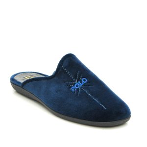 Α X25-13 NAVY SABINO SLIPPERS GOULIS - Image 4