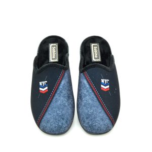 Α X25-15 ΜΠΛΕ   SABINO SLIPPERS GOULIS