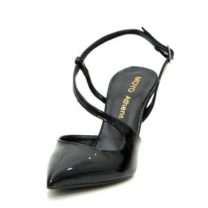 Γ 725 ΜΑΥΡΟ ΛΟΥΣΤΡΙΝΙ GOULIS SHOES - Image 4